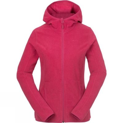 Fleece Ayacucho Camiri Hooded Mujer Rosas - Chile EKU543029